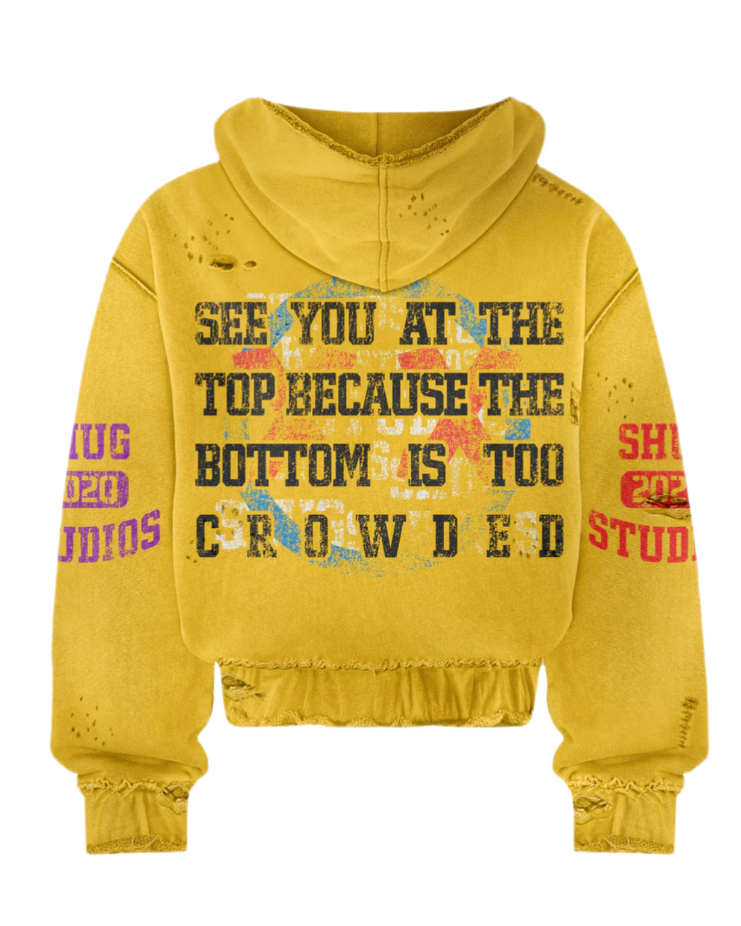 (Distressed Hoodie “See You At The Top”